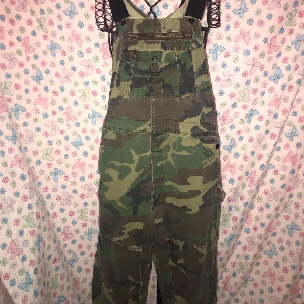 unique punk overalls !